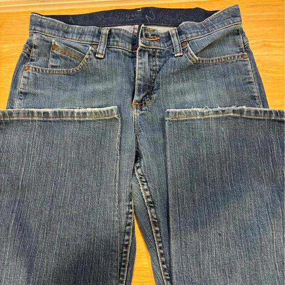 Wrangler Q-Baby Bootcut Jeans No Gap Waistband – Size5/6 X34 - Picture 7 of 9